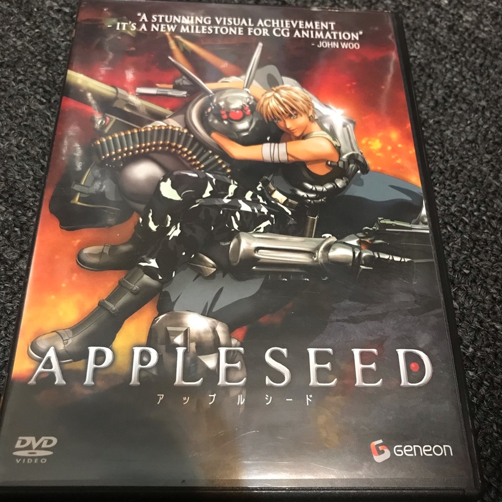 Appleseed movie dvd